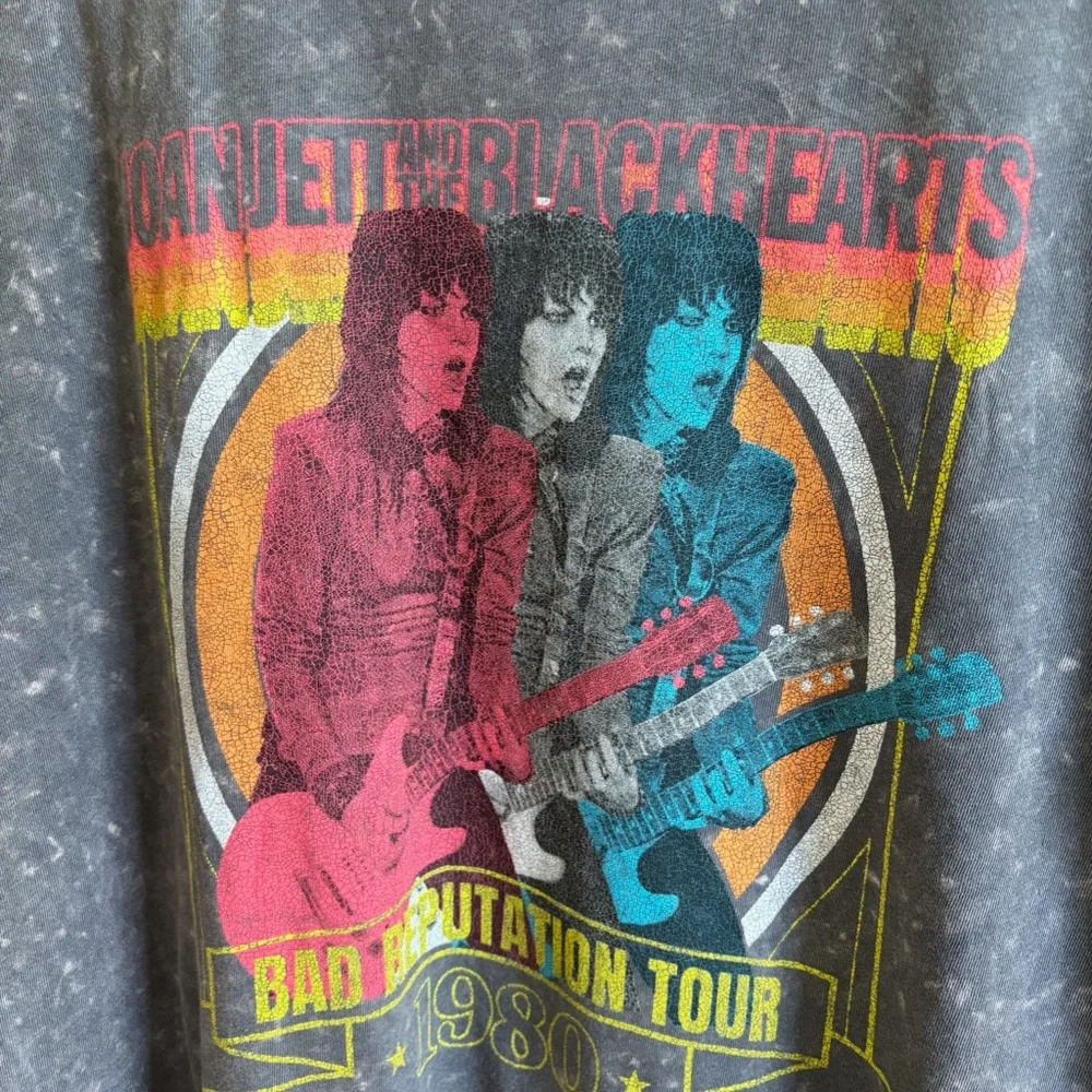 joan jett vintage t shirt size medium - Picture 2 of 4